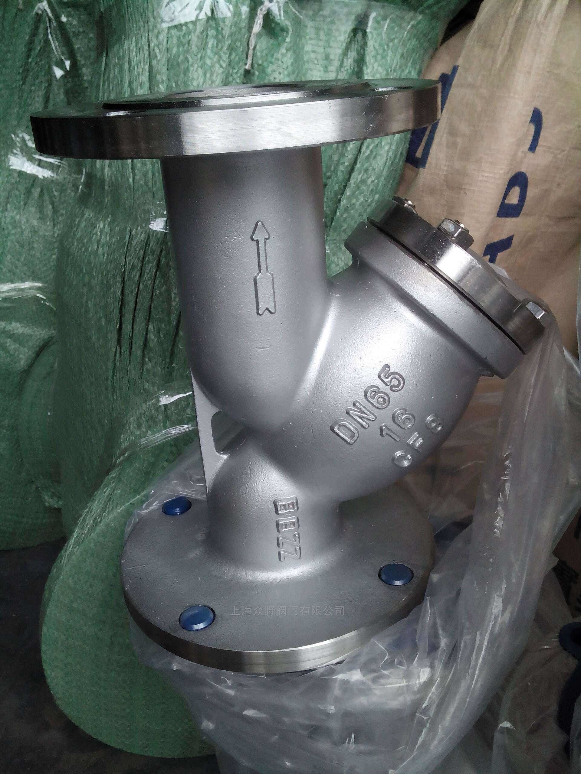 317L不銹鋼Y型過(guò)濾器 閥門配件中的高性能選擇